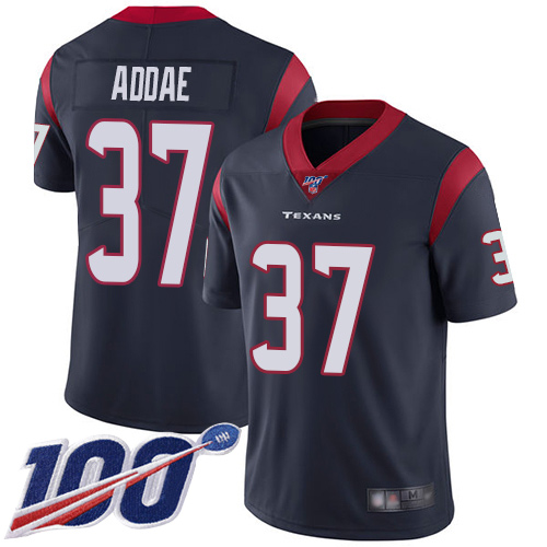 Houston Texans Limited Navy Blue Men Jahleel Addae Home Jersey NFL Football #37 100th Season Vapor Untouchable->houston texans->NFL Jersey